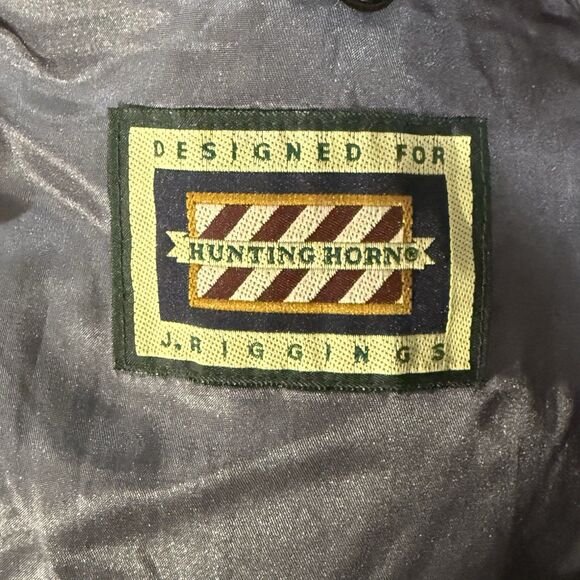 41R J RIGGINGS HUNTING HORN Gray Suit Jacket Sport Coat Blazer - Picture 5 of 7